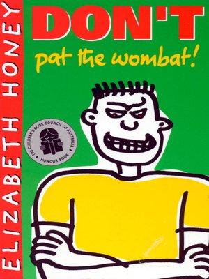 cover image of Don't Pat the Wombat!